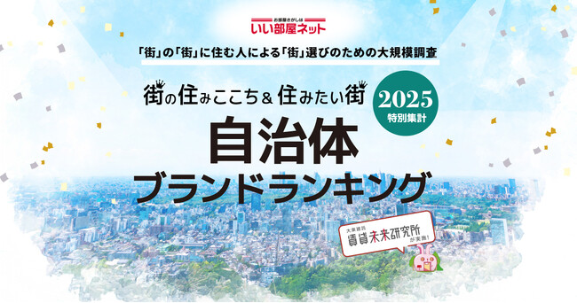 いい部屋ネット　自治体ブランドランキング2025＜北関東版＞