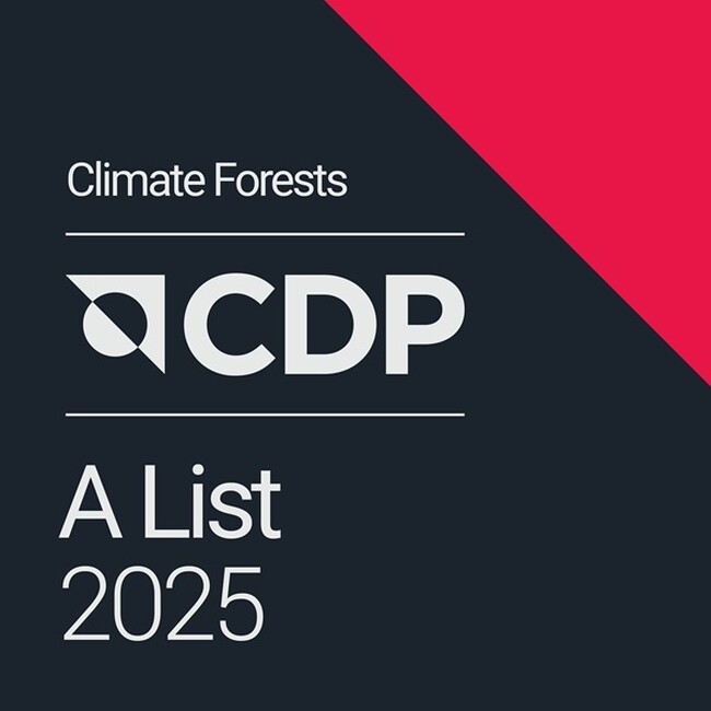 CDP2025「気候変動」「フォレスト」の2分野で「Aリスト企業」に選定
