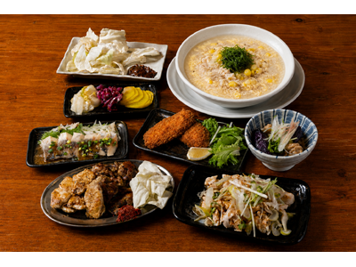 秋の恵みを、コースで丸ごと味わう。「とりいちず」に季節限定『旬菜コース』が登場