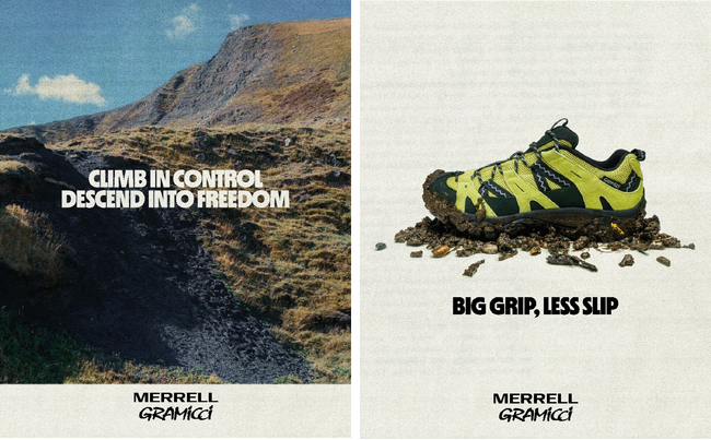 「MERRELL」と「GRAMICCI」がアウトドアの象徴を再構築「MOAB 2 SIREN X GRAMICCI」 2025年10月24日(金)より発売