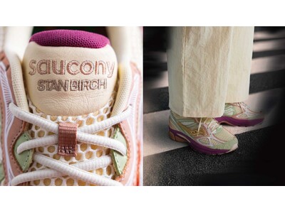 Stan Birchの美学を色彩とディテールで映し出す、“身に纏うアート”を足元にSaucony（サッカニー）× Stan Birch、初のコラボレーションモデルが誕生