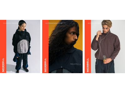 【MERRELL】着る、重ねる、変化する。都市とフィールドをつなぐ「MERRELL JAPAN APPAREL」2026年秋冬コレクションを9月18日（金）より発売