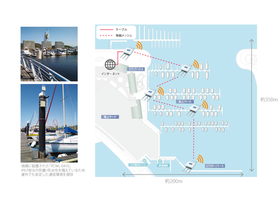 PicoCELAのエンタープライズ無線メッシュ、港湾施設をWi-Fi化 企業