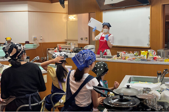 8/6「兵庫県を食べとう?夏休み親子クッキング 2026」にてマルヤナギの蒸し豆・兵庫県産もち麦を使った調理実習を実施