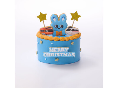 存在感たっぷりの「もころん」がかわいすぎる！小田急オリジナル「もころん」のクリスマスケーキ