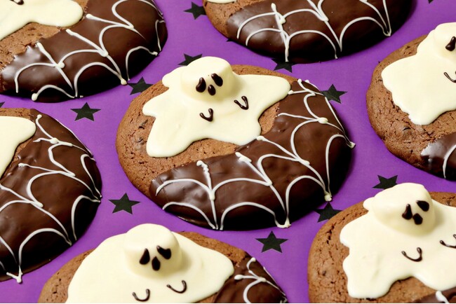 【おばけ飛び出す！ハロウィン新商品】1枚960キロカロリー超え！直径13cmのビッグソフトクッキー専門店「GUILTY’S」から生チョコが溢れてとろける『ゴーストハロウィンナイト』が初登場！