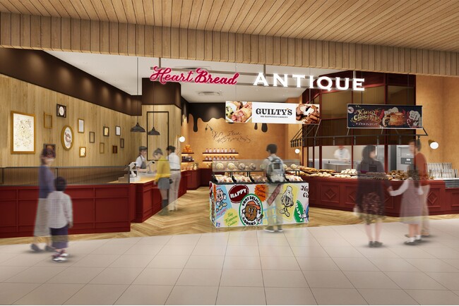 【長野県・須坂市に初出店】1枚700キロカロリー超えのビッグソフトクッキー「ギルティーズ」や「ねこねこ食パン」が登場！10月3 日より「ハートブレッドアンティーク イオンモール須坂店」が新規オープン！