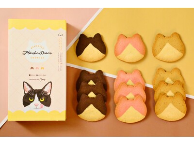 【ねこ型の新作クッキー】ねこねこ初！“はちわれ模様”が可愛らしいサクほろ食感の『ねこねこ はちわれクッキ...