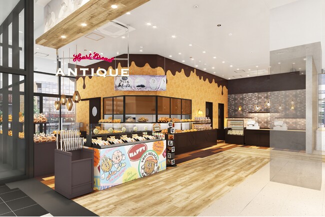 【愛知県千種区に初上陸】1枚700キロカロリー超えのビッグソフトクッキー「ギルティーズ」や「ねこねこ食パン」が登場！12/5 （金）より「ハートブレッドアンティーク イオンタウン千種店」が新規オープン