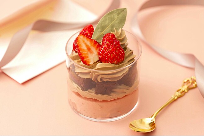 【バレンタインスイーツ】累計販売数5万個※1突破の愛らしい『シャンティちゃん』がバレンタイン限定でチョコフレーバーに!国産苺を飾った新作スイーツ『バレンタインパルフェ』など限定商品を新発売