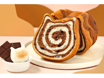 【とろけるチョコ＆もちもち新食感！】「ねこねこ」より“チョコ×餅”を楽しめる『ねこねこ食パン チョコもっちー』が初登場！「GUILTY'S」のビッグソフトクッキーからも同フレーバーを新発売！