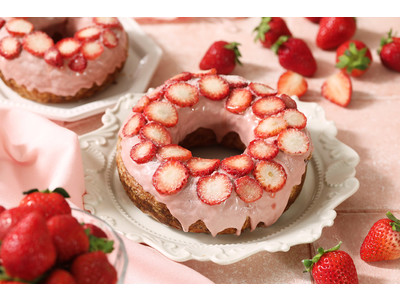 【4/1新発売！アンティーク史上最大量のいちごを使用！】「Heart Bread ANTIQUE(ハートブレッドアンティーク)」より、春限定「よくばり乙女のいちごチョコリング」が登場