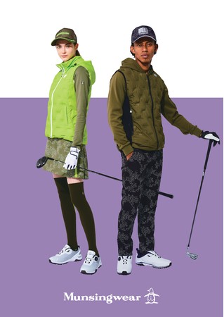ゴルフウェアブランド マンシングウェア より暖かさと動きやすさに 遊び心とエコ要素もプラスしたゴルファーのためのダウン Artech Shell を新発売 Pr Times Web東奥