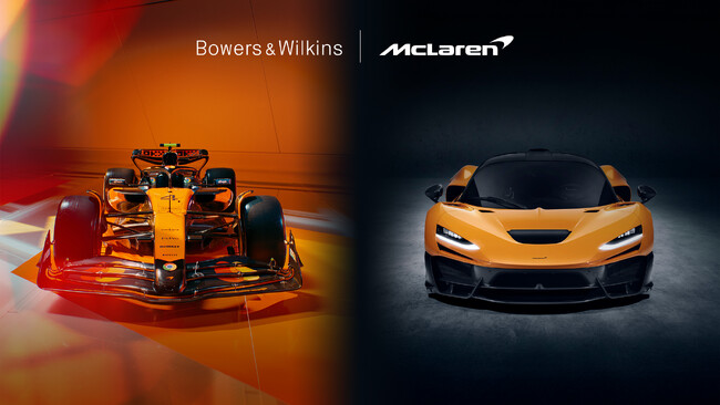 [Bowers & Wilkins p[gi[Vbv] McLaren AutomotiveƂ̃p[gi[VbvMcLaren Formula 1`[ɂg