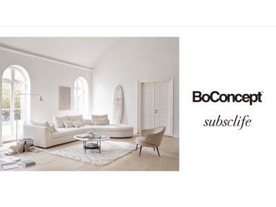 subsclife、BoConceptの取扱いをサブスクで開始！～BoConcept自社サイト以外の正規Web取扱いは日本初～