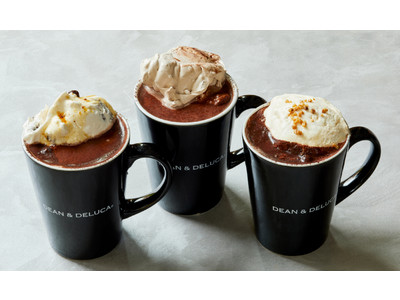 【DEAN & DELUCA】シーズナルドリンク | 3つのクリームでたのしむ、ホットチョコレート