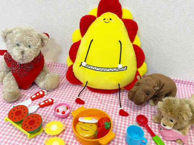 つい抱きしめたくなる、ふわふわサンサン新登場!