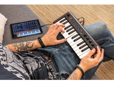 次世代型モバイルMIDIキーボード「iRig Keys 2 Mini」、IK Multimedia国内代理店フォーカルポイントから！