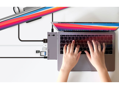 【可変型USBハブ】ケーブルレス一体型USBドッキングステーション「ALMIGHTY DOCK TB5」、10月15日までクラウドファンディング期間延長決定！ - Vimarsana News