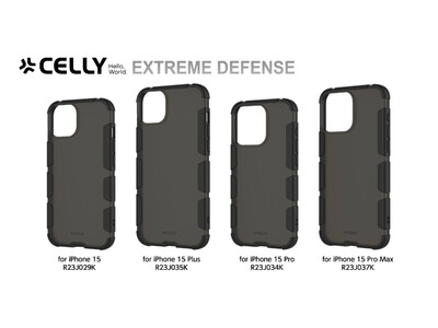 iPhone 15シリーズ 対応耐衝撃ケース「EXTREME DEFENSE for iPhone 15