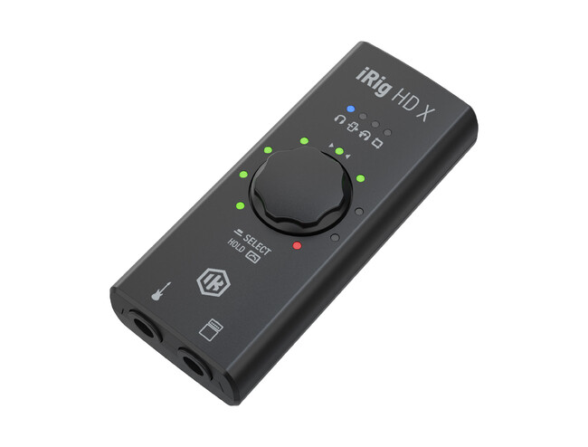 IK Multimedia iRig HD X | iPhoneAiPadAMacAPCΉAŐV̍ioCEM^[EC^[tF[XA㗝XtH[J|CgŎ戵Jn