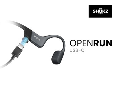 Shokz OpenRun USB-C | 骨伝導イヤホンの大ヒットモデルがUSB-C充電に対応