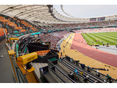 セイコー、東京2025世界陸上でオフィシャルタイマーを担当