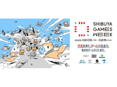 渋谷の街を舞台に展開する都市型ゲームフェス「SHIBUYA GAMES WEEK 2026」開催決定！