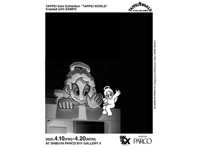 タトゥーアーティストTAPPEIの個展が渋谷PARCOにて開催　今回はアートコレクティブSAMPOが会場...