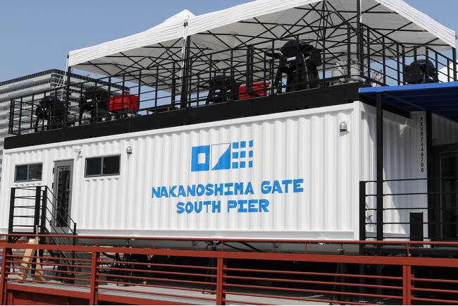 水辺で乾杯！都市型ビアガーデンがこの夏、中之島GATEサウスピアに誕生！