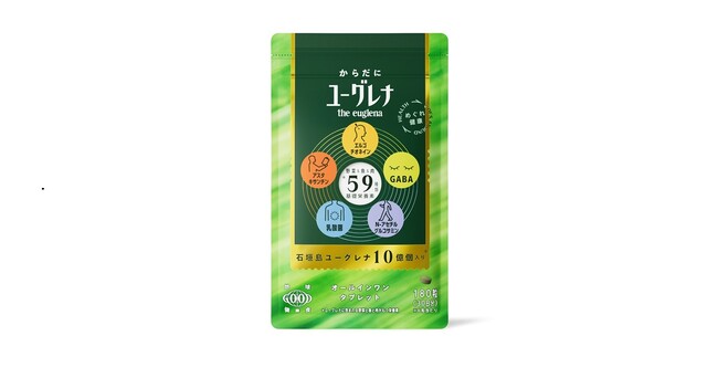 複合化するシニア世代の健康課題に対応！5つの健康サポートを1つに集約 ― “五活設計”の新サプリ登場「からだにユーグレナ　オールインワンタブレット」新発売