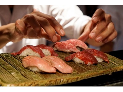 『上野肉寿司』バリエーションに飛んだ9種類の“肉寿司食べ放題” を毎月29日”肉の日”限定で提供！