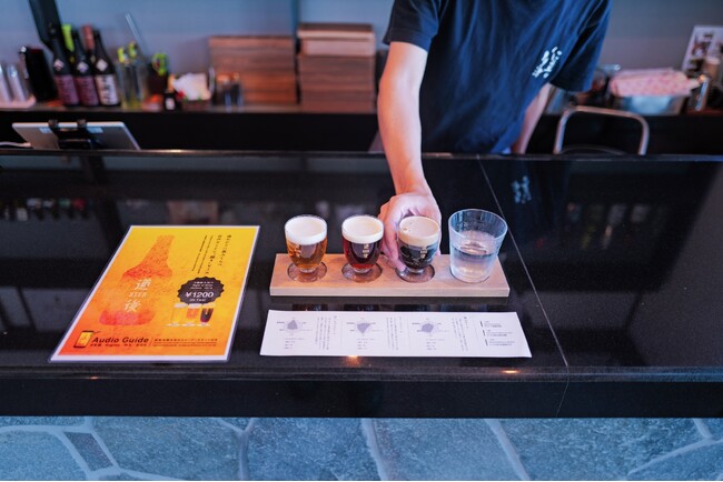 『味わいが全く違う』水口酒造の日本酒・道後ビールの新しい飲み比べ体験スタート