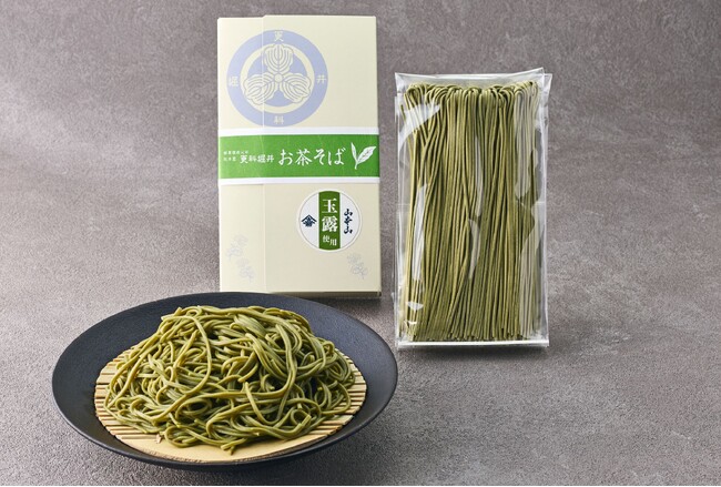 老舗の技が織りなす上質な味わい「総本家 更科堀井」×「山本山」が共同開発「玉露茶蕎麦」新登場