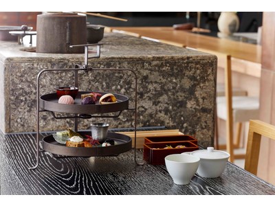 山本山 ふじヱ茶房、アフタヌーンティー『茶菓講（ちゃかこう）』を10月1日より提供開始