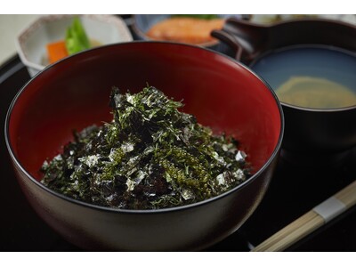 お茶と海苔の山本山 創業の地・日本橋に立地する『山本山 ふじヱ茶房』にて「山本山 海苔だく茶漬け」を10...