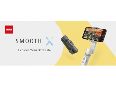 ZHIYUNスマートフォン向けジンバル「SMOOTH-X」を日本で発表