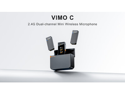 ケースで充電、コンパクトなワイヤレスマイクCOMICA Vimo C/Vimo S