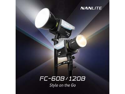 NANLITEより、USB-PD給電対応のバイカラーLEDライト「FC-60B/FC-120B」が発売開始！