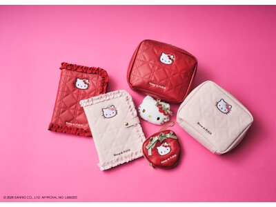 【Maison de FLEUR】カバーガールにハローキティが登場！いちごのリボンを纏ったハローキティが...