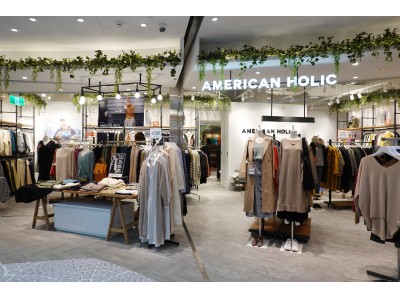 「AMERICAN HOLIC」海外進出開始、台湾の流行最先端、台北信義地区に1号店をオープン