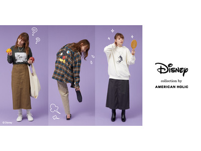 AMERICAN HOLICから新ライン「Disney collection by AMERICAN HOLIC」が始動　～デビューコレクションはミッキーマウスとミニーマウスが登場～