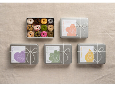 【koe donuts】手土産や贈り物として注目を集める人気商品「koe donuts クッキー缶」より4種のギフトシリーズが新登場！