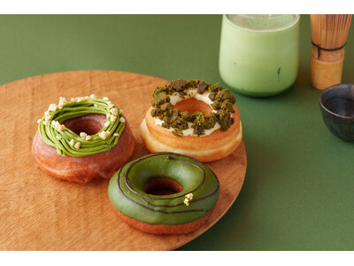 【koe donuts】宇治抹茶と発酵食品を掛け合わせた新商品 「甘酒」「味噌」「チーズ」を加えた3種類...
