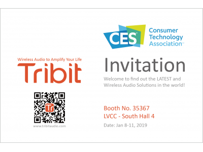 Tribit、世界最大の家電見本市「CES 2019」に出展!