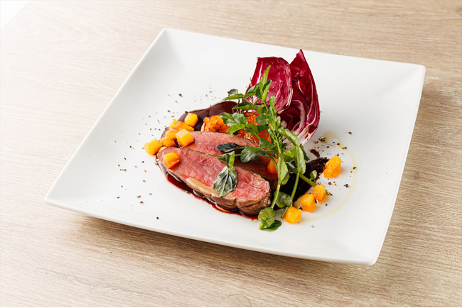 岐阜県産鹿肉が首都圏でも！レストラン「Cassolo」（東京・虎ノ門）が「ぎふDeerフェア」に参加!!　期間限定メニュー「岐阜鹿のロースト 柿の赤ワインソース」を提供開始