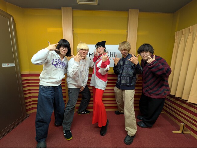 元日のFM AICHIに名古屋発人気4ピースバンド「ガラクタ」が登場！ FM AICHI ロック専門プログラム「ROCK YOU！」の特別番組を放送！