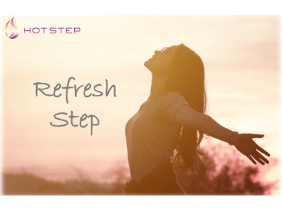 【女性専用ホットスタジオ「HOT STEP」】“ヨガ” × “ステップ”＝Refresh Step　新登場！