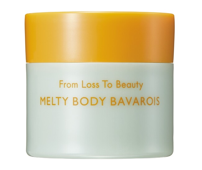 乾燥が気になる冬に。むっちりジューシーでやわらかな、ツヤのある肌を。ゆずのさのうエキス配合、ぷるんと濃密感触のボディ美容液。『フロムロストゥービューティー メルティボディババロア』11月1日誕生