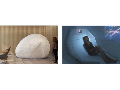 肌と心をうるおす没入型アート体験の新展開『WI-COCOON ～ ART TREAT SPA ～』の小型...